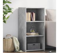 Sideboard 45X41X93 Cm Engineered Wood concrete grey black sonoma oak brown oak 4