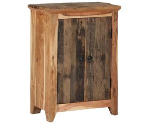Sideboard 55x33x75 cm Solid Wood Acacia and Reclaimed Cupboard Cabinet vidaXL
