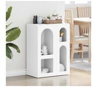 Sideboard 59x35x80.5cm White Engineered Wood Modern Storage Cabinet for Home Now