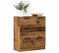 (grey sonoma) vidaXL Sideboard Console Cabinet Storage Cupboard Highboard Engineered Wood