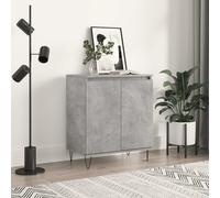 Sideboard 60X35X70 Cm Engineered Wood Black oak Artisan oak Old wood grey sonoma