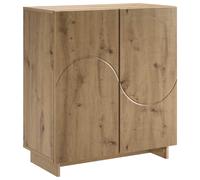Sideboard 67 x 34.5 x 75 cm Engineered Wood Cabinet Kitchen Buffet Table vidaXL