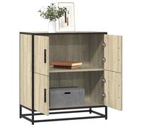 vidaXL Sideboard Sonoma Oak 68x35x76 cm Engineered Wood storage cabinet