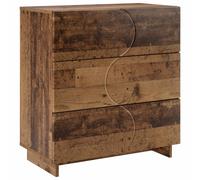 Sideboard 70 x 38 x 75 cm Engineered Wood Cabinet Kitchen Open Shelf vidaXL