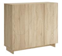Sideboard 85.5 x 31 x 75 cm Engineered Wood Cabinet Kitchen Buffet Table vidaXL