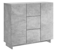 Sideboard 85.5 x 31 x 75 cm Engineered Wood Cabinet Kitchen Buffet Table vidaXL