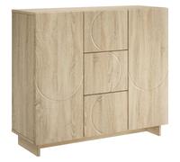 Sideboard 85.5 x 31 x 75 cm Engineered Wood Cabinet Kitchen Buffet Table vidaXL