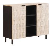 Sideboard with Shelf with Storage with Door Solid Mango Wood Modern vidaXL