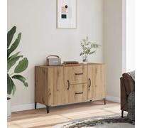 Sideboard Artisan Oak 100x36x60cm Engineered Wood Modern Compact Storage Console
