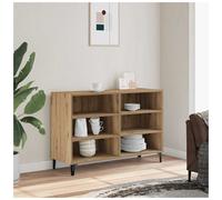 vidaXL Sideboard Artisan Oak 103.5x35x70 cm Engineered Wood cabinet cupboard