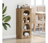 vidaXL Sideboard Artisan Oak 40 x 35 x 100.5 cm Engineered Wood