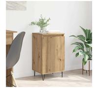 Sideboard Artisan Oak 40x35x70cm Engineered Wood Compact Storage Cabinet w/ Door