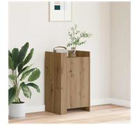 Sideboard Artisan Oak 45x35x75cm Engineered Wood 1 Door Compact Storage Minimal