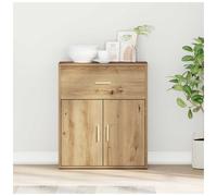 Sideboard Artisan Oak 60x31x70cm Engineered Wood Modern 2-Door Storage Buffet XL