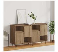 Sideboard Artisan Oak 60x35x70cm Engineered Wood 2-Door Compact IndoorUse