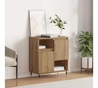 Sideboard Artisan Oak 60x35x70cm Engineered Wood 2-Door Compact Storage Modern