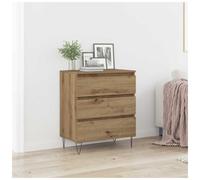 vidaXL Sideboard Artisan Oak 60 x 35 x 70 cm Engineered Wood, Brown
