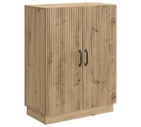 Sideboard Artisan oak 66 x 34.5 x 87 cm Engineered wood 2-door Buffet Unit Shelf