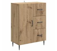 vidaXL Sideboard Artisan Oak 66 x 34.5 x 89.5 cm Engineered Wood