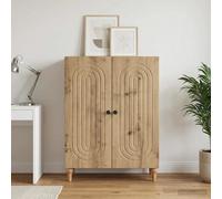 vidaXL Sideboard Artisan Oak 66 x 34.5 x 90 cm Engineered Wood