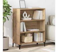 Sideboard Artisan oak 69.5x32.5x90 cm Engineered wood compact storage shelves
