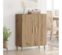 vidaXL Sideboard Artisan Oak 70 x 34 x 90 cm Engineered Wood