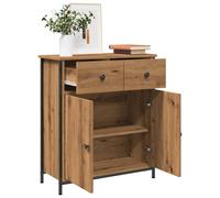 Sideboard Artisan Oak 70x41x56 cm Engineered Wood Berkfield Home Brown One Size