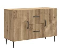 vidaXL Sideboard Artisan Oak 89 x 34.5 x 60 cm Engineered Wood