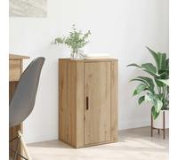 Sideboard Artisan Oak Engineered Wood 40x33x70cm Compact Storage Cabinet 1-Door