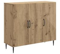 Sideboard Engineered Wood Modern Living Room Storage Rectangular Ample vidaXL