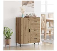 vidaXL Sideboard with Drawer Artisan Oak 69.5 x 34 x 90 cm