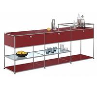 Sideboard Bar USM Haller Ruby Red - USM LOOK BOOK 19_23