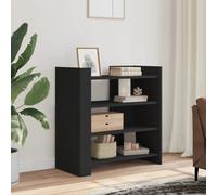Sideboard Black 73.5x35x75 cm Engineered Wood Minimalist Storage Cabinet Modern