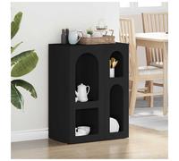 vidaXL Sideboard Black 59 x 35 x 80.5 cm Engineered Wood