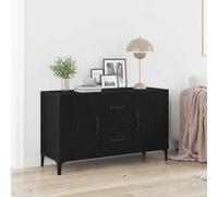 vidaXL Sideboard Black Oak Engineered Wood 100 x 36 x 60 cm