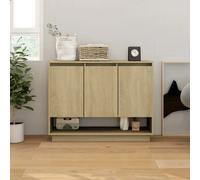 (sonoma oak) vidaXL Sideboard Chipboard Living Room Bedroom Storage Cabinet Multi Colours