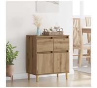 vidaXL Sideboard Artisan Oak 60 x 35 x 70 cm Engineered Wood