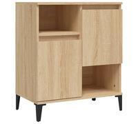 vidaXL Sideboard Sonoma Oak 60x35x70 cm Engineered Wood LSO UK