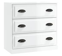 Sideboard Cabinet Cupboard Highboard Home Organiser Engineered Wood vidaXL