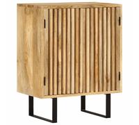 Sideboard Cabinet Cupboard Highboard with 2 Doors Solid Wood Mango vidaXL