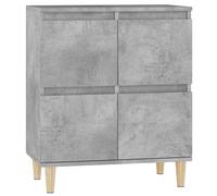 vidaXL Sideboard Concrete Grey 60x35x70 cm Engineered Wood