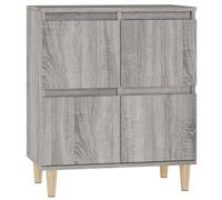 (grey sonoma) vidaXL Sideboard Cabinet Cupboard Side Cabinet Home Organiser Engineered Wood