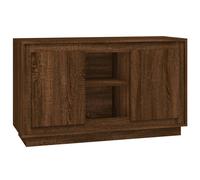 Vidaxl Sideboard Brown Oak 102X35X60 Cm Engineered Wood, Brown