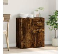 Sideboard Cabinet Home Kitchen Storage Cupboard Buffet with Doors & Drawers Unit