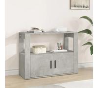 vidaXL Sideboard Concrete Grey 80x30x60 cm Engineered Wood