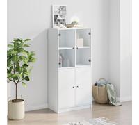Sideboard Cabinet Home Storage Cupboard with Doors & Compartments Unit