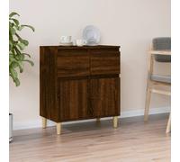vidaXL Sideboard Brown Oak 60x35x70 cm Engineered Wood