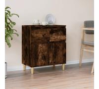 Sideboard Cabinet Home Storage Display Cupboard Cabinet with 2 drawers & Doors