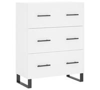 vidaXL Sideboard White 69.5x34x90 cm Engineered Wood, White