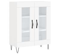 vidaXL Sideboard Storage Cabinet Cupboard Side Cabinet White Engineered Wood
